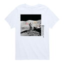LICENSED CHARACTER グラフィック Tシャツ 【 Nasa Moon Landing Graphic Tee 】 White