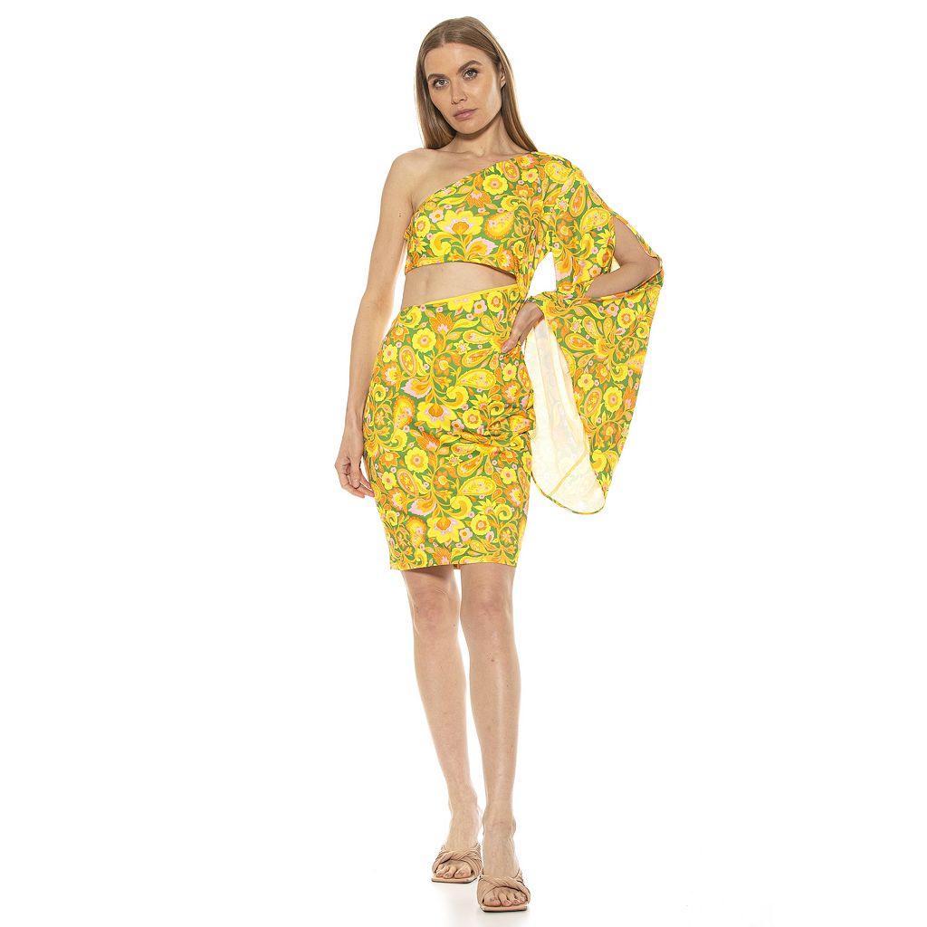 アレクシアアドマー ドレス 【 ALEXIA ADMOR REESE ONE SHOULDER CUTOUT DRESS / 】 レディースファッション