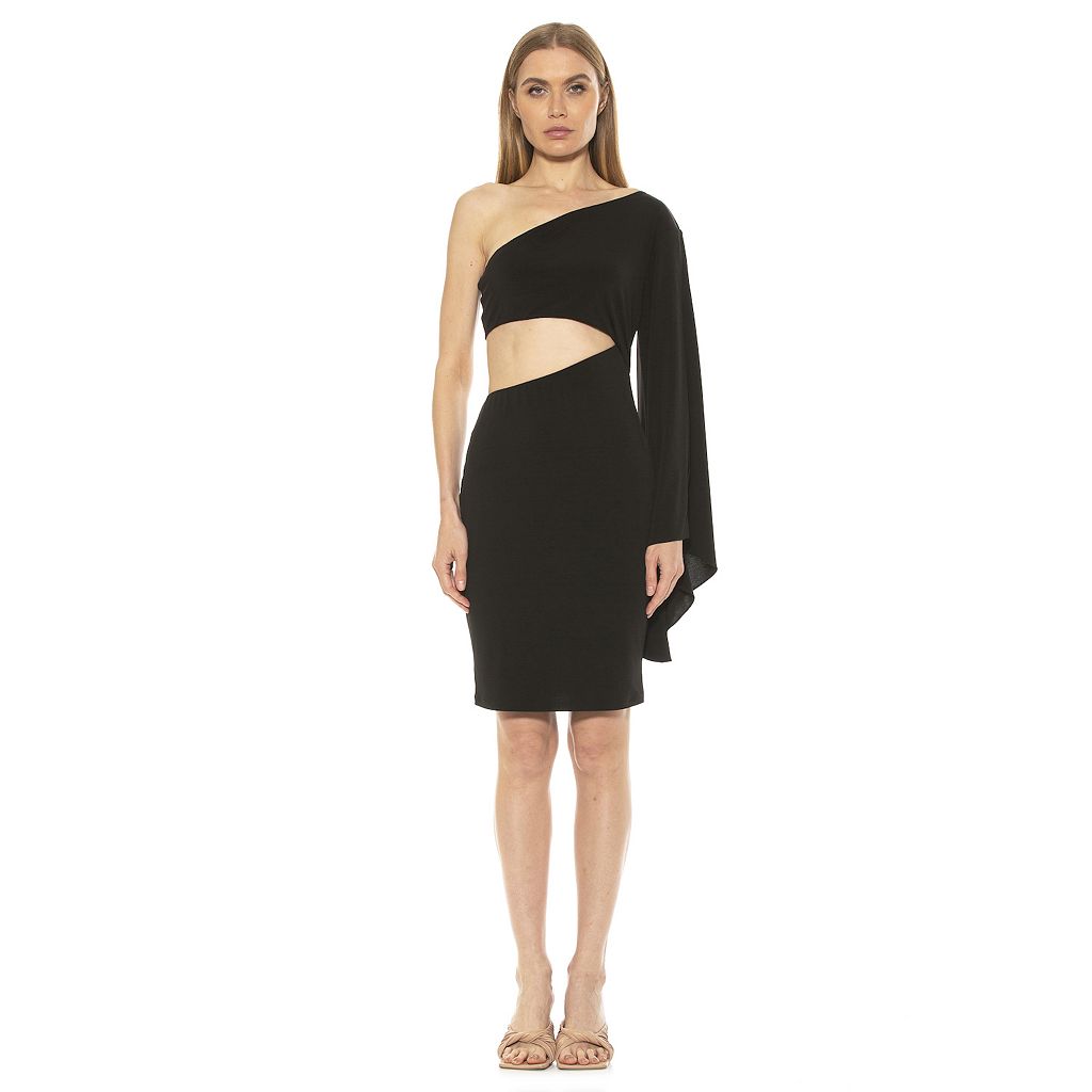 アレクシアアドマー ドレス 【 ALEXIA ADMOR REESE ONE SHOULDER CUTOUT DRESS / 】 レディースファッション