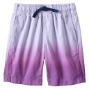 ランズエンド LANDS' END ショーツ ハーフパンツ 【 S 4-20 Pull On Chambray Shorts In Regular And Husky 】 Lavender Cloud Dye