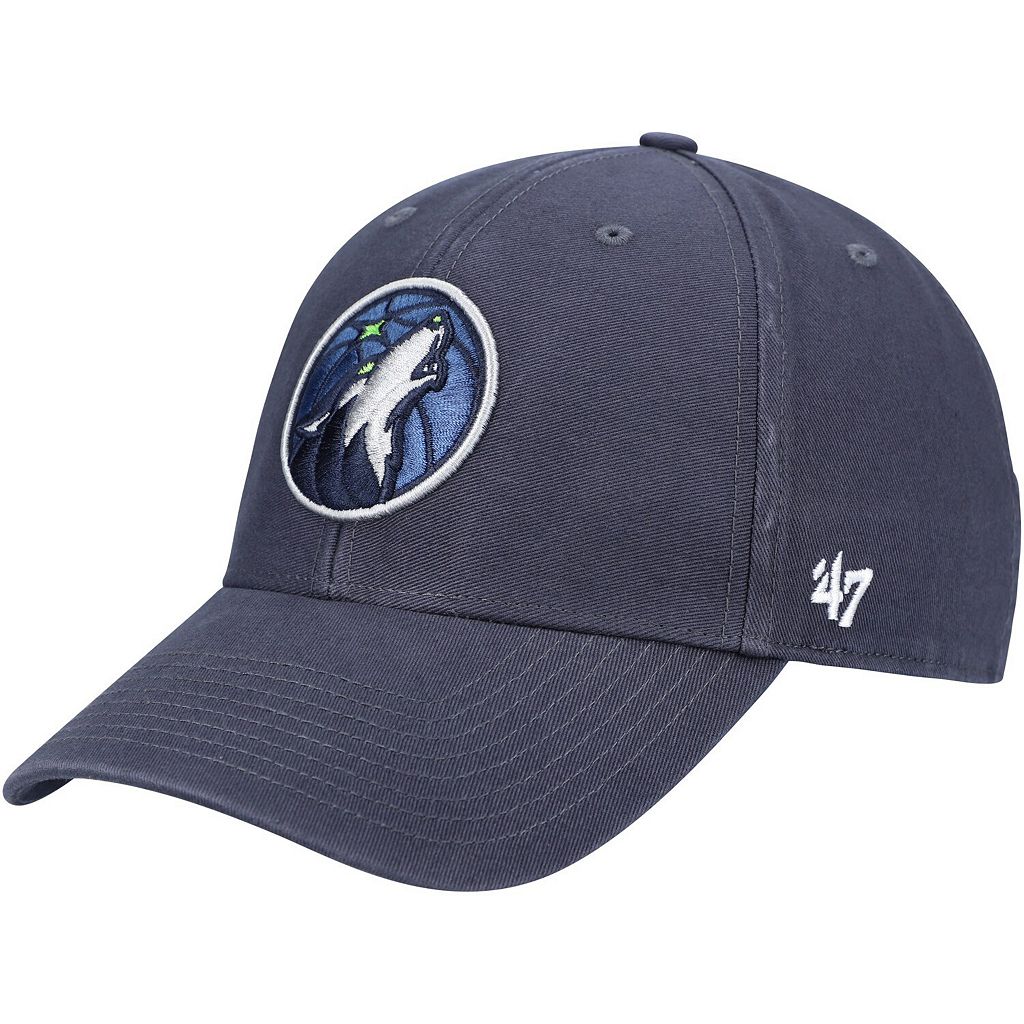 紺色 ネイビー ミネソタ ティンバーウルブズ レジェンド '47 【 UNBRANDED NAVY MINNESOTA TIMBERWOLVES MVP LEGEND ADJUSTABLE HAT / MTW NAVY 】 バッグ キャップ 帽子 メンズキャップ 帽子 キャップ