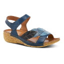 【★スーパーSALE★6/11午前2時迄】スプリングステップ スプリング レザー ウェッジ サンダル 【 SPRING STEP LEAF LEATHER WEDGE SANDALS / 】(4)