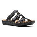 クラークス レザー サンダル 【 CLARKS LAURIEANN COVE LEATHER SLIDE SANDALS / 】