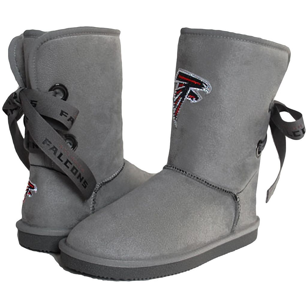 アトランタ ファルコンズ チャンピオン ブーツ 灰色 グレー 【 UNBRANDED CUCE ATLANTA FALCONS CHAMPION RIBBON BOOTS / FAL GREY 】