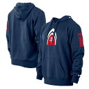 紺色 ネイビー ヒューストン ロケッツ シティ フーディー パーカー ニューエラ 【 NEW ERA NAVY HOUSTON ROCKETS 2021/22 CITY EDITION PULLOVER HOODIE / RKT NAVY 】 メンズファッション トップス スウェット トレ