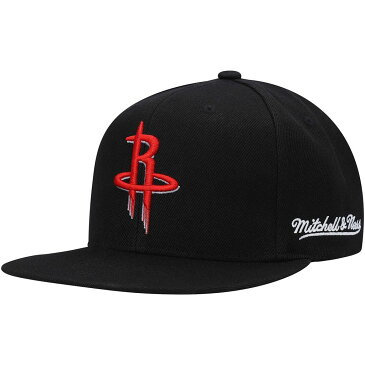 黒色 ブラック ヒューストン ロケッツ スナップバック バッグ & 【 SNAPBACK UNBRANDED MITCHELL NESS BLACK ENGLISH DROPBACK HAT RKT 】