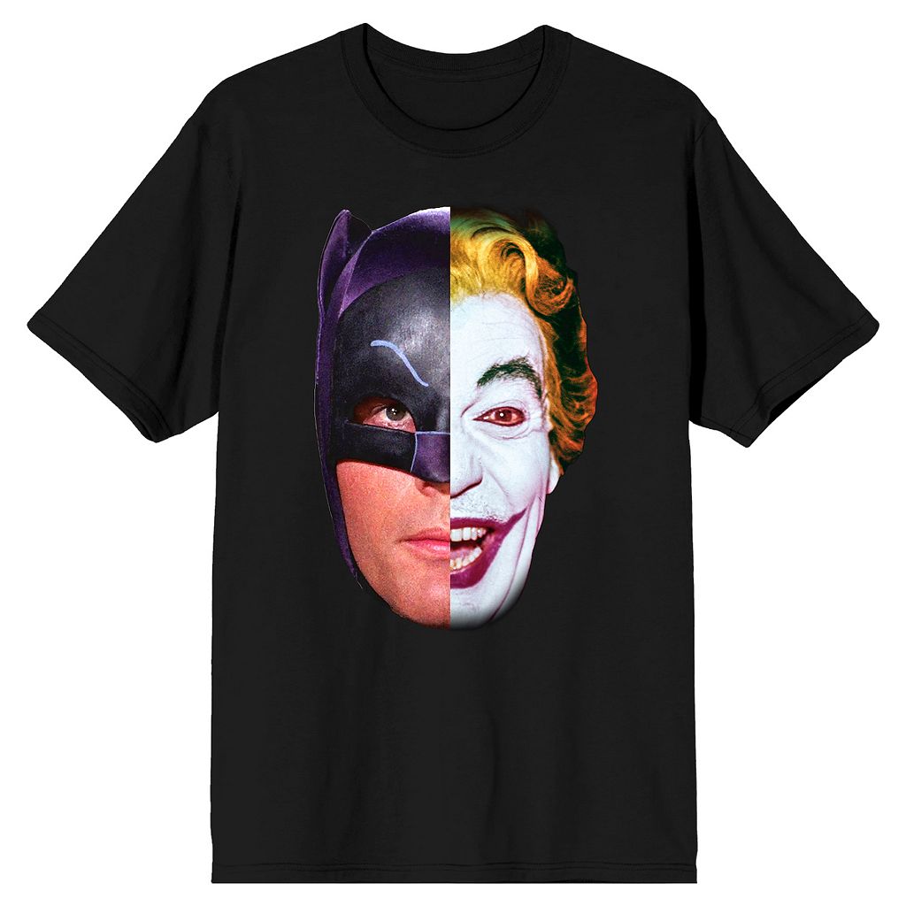 楽天スニケスキャラクター Tシャツ 黒色 ブラック 【 LICENSED CHARACTER BATMAN 66 TV JOKER TEE / BLACK 】 メンズファッション トップス カットソー