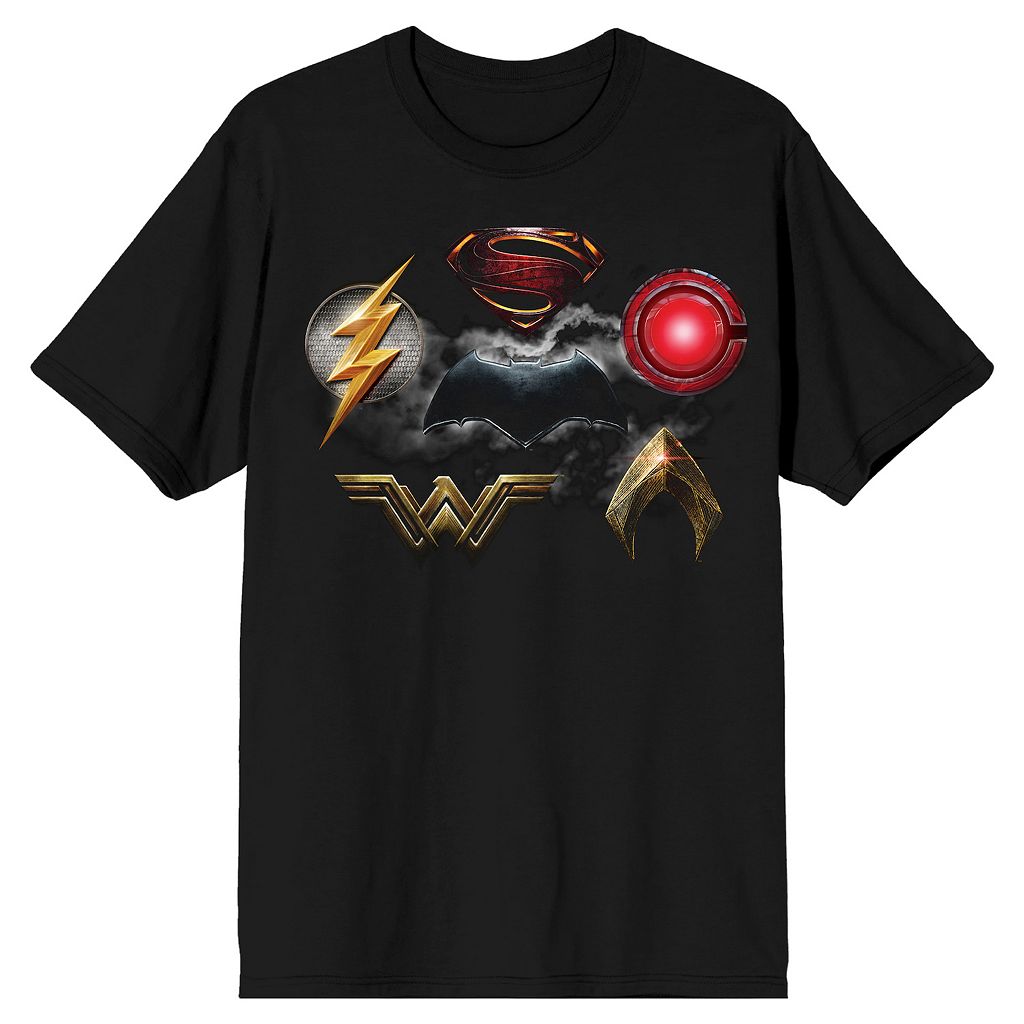 楽天スニケス【★スーパーSALE★6/11深夜2時迄】キャラクター Tシャツ 黒色 ブラック 【 LICENSED CHARACTER JUSTICE LEAGUE MOVIE TEE / BLACK 】 メンズファッション トップス カットソー