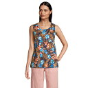 ランズエンド ニット タンクトップ LANDS' 【 LANDS' END CRINKLE KNIT TIERED TANK TOP / 】 レディースファッシ...