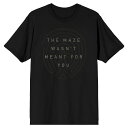 キャラクター メイズ Tシャツ 黒色 ブラック 【 LICENSED CHARACTER WESTWORLD THE MAZE TEE / BLACK 】 メンズファッション トップス カットソー