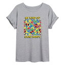 キャラクター グラフィック Tシャツ 灰色 グレー PARTY&#34; 【 LICENSED CHARACTER MY KIND OF CARD UNO GRAPHIC TEE / GREY 】 キッズ ベビー マタニティ トップス カットソー