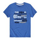 LICENSED CHARACTER ラクロス グラフィック Tシャツ 【 Lacrosse Block Every Shot Graphic Tee 】 Blue