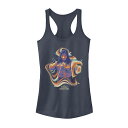 キャラクター ドクター マッドネス タンクトップ 藍色 インディゴ 【 LICENSED CHARACTER MARVEL DOCTOR STRANGE IN THE MULTIVERSE OF MADNESS AMERICA CHAVEZ POSE GROOVE TANK TOP / INDIGO 】 キッズ ベビー マタニティ トッ