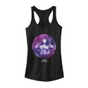 キャラクター ドクター マッドネス タンクトップ 黒色 ブラック 【 LICENSED CHARACTER MARVEL DOCTOR STRANGE IN THE MULTIVERSE OF MADNESS AMERICA CHAVEZ POSE CELESTIAL TANK TOP / BLACK 】 キッズ ベビー マタニティ トッ