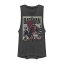 饯 ǥ ߥå 󥯥ȥå 㥳  LICENSED CHARACTER DC COMICS BATMAN RETRO POSTER MUSCLE TANK TOP / CHARCOAL  å ٥ӡ ޥ˥ƥ ȥåץ