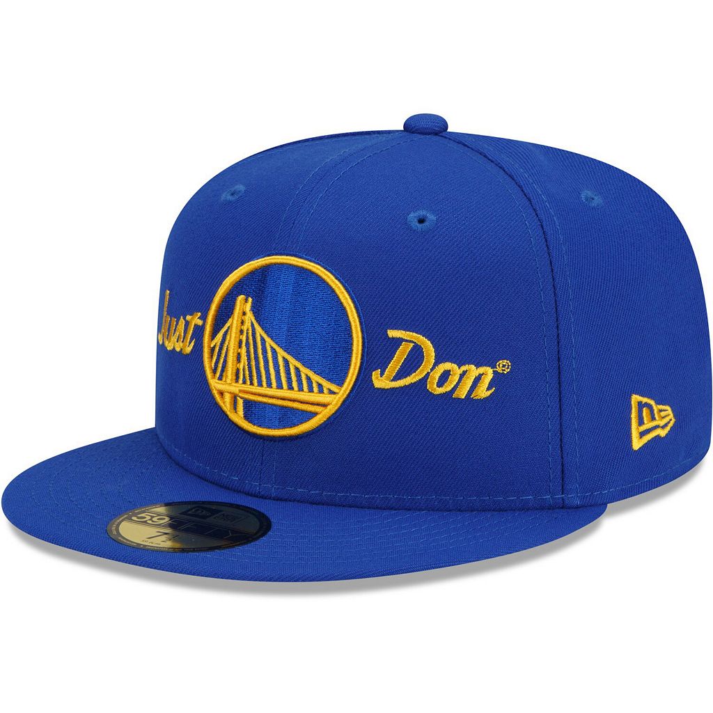 NEW ERA スケートボード ウォリアーズ 青色 ブルー ニューエラ ゴールデンステート 【 STATE X JUST DON ROYAL 59FIFTY FITTED HAT WAR BLUE 】