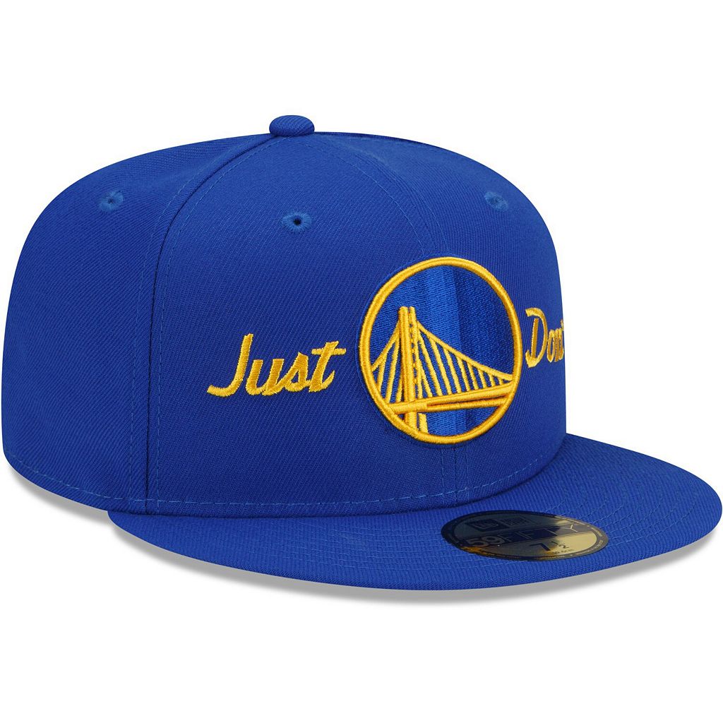 NEW ERA スケートボード ウォリアーズ 青色 ブルー ニューエラ ゴールデンステート 【 STATE X JUST DON ROYAL 59FIFTY FITTED HAT WAR BLUE 】