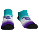 靴下 シャーロット ホーネッツ 【 UNBRANDED ROCK EM SOCKS CHARLOTTE HORNETS DIP-DYE ANKLE / CHR MULTI 】 インナー 下着 ナイトウエア レディース レッグ