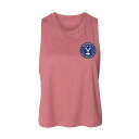 【★スーパーSALE★12/11深夜2時迄】キャラクター タンクトップ ピンク 【 LICENSED CHARACTER YELLOWSTONE BRAND CROPPED TANK TOP / PINK 】 キッズ ベビー マタニティ トップス