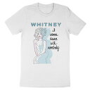 LN^[ q[Xg TVc F zCg y LICENSED CHARACTER WHITNEY HOUSTON TEE / WHITE z Yt@bV gbvX Jbg\[