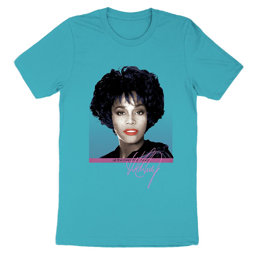 【★スーパーSALE★6/11深夜2時迄】キャラクター ヒューストン Tシャツ 【 LICENSED CHARACTER WHITNEY HOUSTON TEE / 】 メンズファッション トップス カットソー