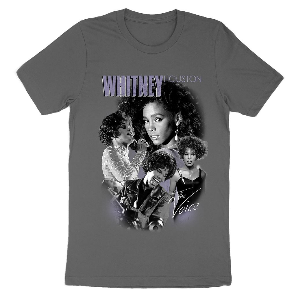 キャラクター ヒューストン Tシャツ 灰色 グレー 【 LICENSED CHARACTER WHITNEY HOUSTON TEE / GREY 】 メンズファッション トップス カットソー