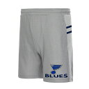 灰色 グレー グレイ ブルース ジャム ショーツ ハーフパンツ セントルイス 【 UNBRANDED CONCEPTS SPORT GRAY ST. LOUIS BLUES STATURE JAM SHORTS / BLU GREY 】 メンズファッション ズボン