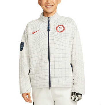 ナイキ 白色 ホワイト チーム フルジップ ジャケット 【 TEAM NIKE WHITE USA PARALYMPICS MEDIA FULLZIP JACKET 】