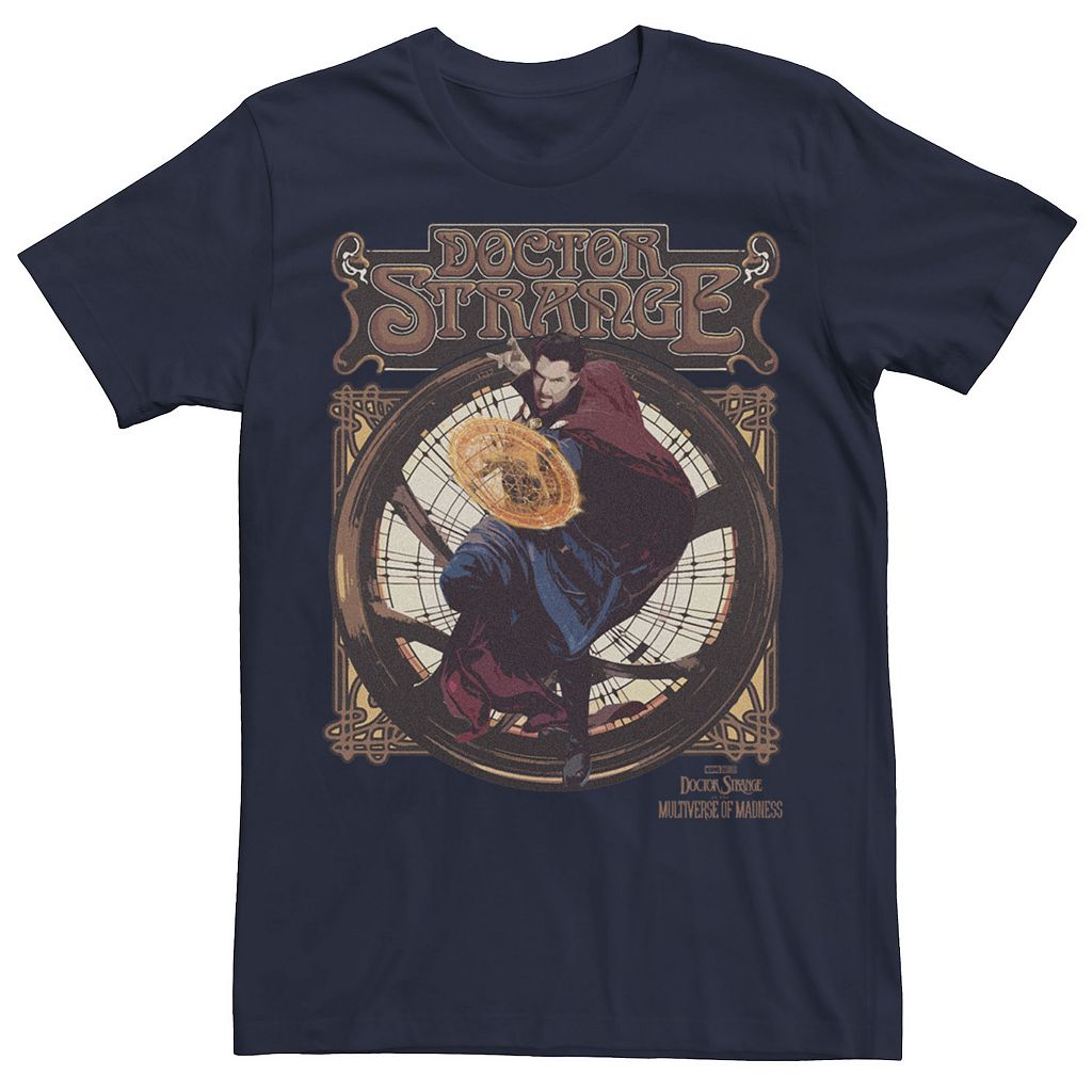 楽天スニケスキャラクター ドクター Tシャツ 【 LICENSED CHARACTER MARVEL DOCTOR STRANGE MOVIE 2 RETRO SEAL TEE / 】 メンズファッション トップス カットソー