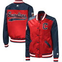 スターター 赤 レッド クリーブランド レジェンド ジャケット 【 STARTER RED CLEVELAND GUARDIANS THE LEGEND FULL-SNAP JACKET / GRD RED 】