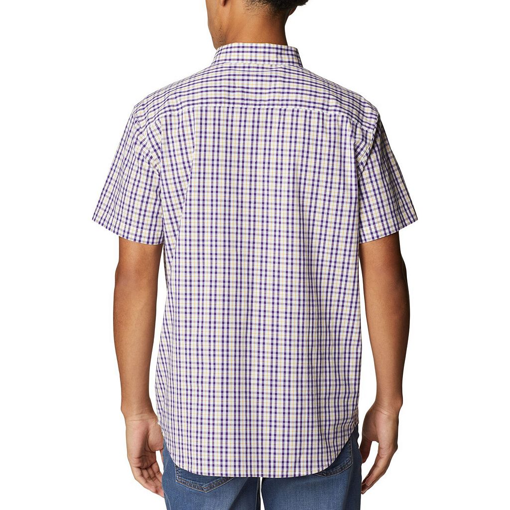 紫 パープル ルイジアナステイト タイガース ロゴ ボタンダウン ファイティングタイガース 【 PURPLE UNBRANDED COLUMBIA RAPID RIVERS LOGO BUTTONDOWN SHIRT LSU 】