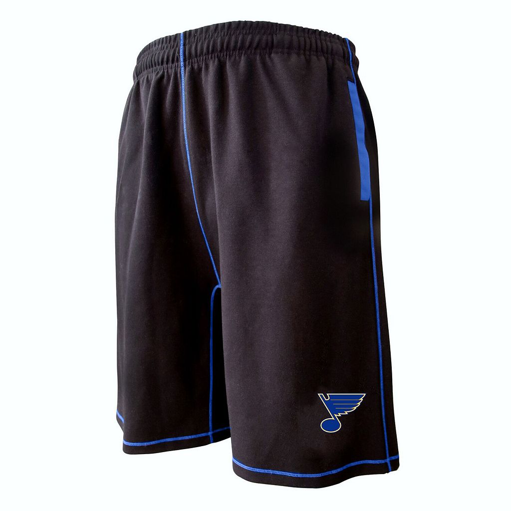 黒色 ブラック ブルース ショーツ ハーフパンツ セントルイス 【大きめ】 【 UNBRANDED BLACK ST. LOUIS BLUES BIG & TALL FRENCH TERRY SHORTS / BLU BLACK 】 メンズファッション ズボン