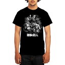 LN^[ TVc y LICENSED CHARACTER ATTACK ON TITAN TEE / z Yt@bV gbvX Jbg\[