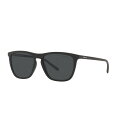 サングラス 黒色 ブラック 【 ARNETTE FRY AN4301 55 MM WAYFARER SUNGLASSES / MATTE BLACK 】 バッグ 眼鏡