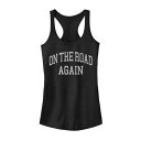 キャラクター タンクトップ 黒色 ブラック AGAIN" 【 LICENSED CHARACTER ON THE ROAD TANK TOP / BLACK 】 キッズ ベビー マタニティ トップス Tシャツ カットソー(4)