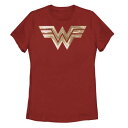 キャラクター ディーシー コミックス ロゴ Tシャツ 赤 レッド 【 LICENSED CHARACTER DC COMICS WONDER WOMAN 1984 LOGO TEE / RED 】 キッズ ベビー マタニティ トップス カットソー