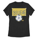キャラクター サッカー グラフィック Tシャツ 黒色 ブラック 【 LICENSED CHARACTER TED LASSO BELIEVE THAT SOCCER GRAPHIC TEE / BLACK 】 キッズ ベビー マタニティ トップス カットソー(4)