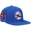 tBftBA ZueBVNT[Y XibvobN obO F u[ & y UNBRANDED MITCHELL NESS ROYAL PHILADELPHIA 76ERS HARDWOOD CLASSICS ALL LOVE SNAPBACK HAT / 76R BLUE z Lbv Xq YLb