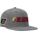 `R[ |[gh J[{ & gCuCU[Y y UNBRANDED MITCHELL NESS CHARCOAL PORTLAND TRAIL BLAZERS HARDWOOD CLASSICS NBA 50TH ANNIVERSARY CARBON CABERNET FITTED HAT / TRB CHARCO z obO Lbv Xq