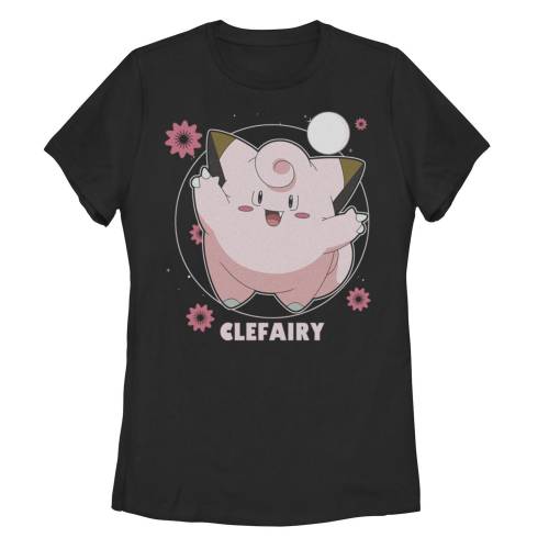 ブランド名Licensed Character性別womens, juniors (teens)商品名Pokémon Clefairy Fairy Dance Pink Flowers Teeカラー/Black