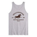 LN^[ S ^Ngbv DF O[ OC y LICENSED CHARACTER YELLOWSTONE HORSE LOGO TANK TOP / GRAY z Yt@bV gbvX