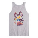 キャラクター タンクトップ 灰色 グレー グレイ 【 LICENSED CHARACTER CRASH BANDICOOT COCO TANK / GRAY 】 メンズファッション トップス