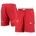 アディダス 赤 レッド ルイビル カーディナルス バスケットボール ショーツ ハーフパンツ 【 ADIDAS RED LOUISVILLE CARDINALS SWINGMAN AEROREADY BASKETBALL SHORTS / LOU RED 】 メンズファ…