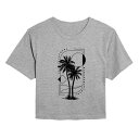 【★スーパーSALE★6/11午前2時迄】キャラクター グラフィック Tシャツ 【 LICENSED CHARACTER GEOMETRIC PALM TREE CROPPED GRAPHIC TEE / 】 キッズ ベビー マタニティ トップス カットソー(4)