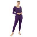 ブランド名Leveret性別womens (adult)商品名Womens Two Piece Cotton Pajamas Boho Solid Colorカラー/Dark/Purple