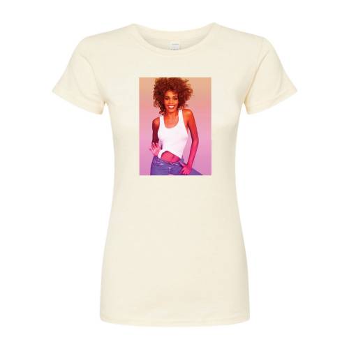 キャラクター ヒューストン Tシャツ 【 LICENSED CHARACTER WHITNEY HOUSTON FITTED TEE / 】 キッズ ベビー マタニティ トップス カットソー