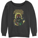 キャラクター グラフィック スウェットシャツ トレーナー チャコール ヘザー スターウォーズ 【 LICENSED CHARACTER STAR WARS BOBA FETT SPACE SHIP EVASION BOLD SLOUCHY GRAPHIC SWEATSHIRT / CHARCOAL HEATHER 】 キッズ