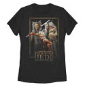 グラフィック Tシャツ 黒色 ブラック スターウォーズ 【 STAR WARS TALES OF THE JEDI AHSOKA TANO TORTUGA POSTER GRAPHIC TEE / BLACK 】 キッズ ベビー マタニティ トップス カットソー
