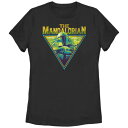 キャラクター グラフィック Tシャツ 黒色 ブラック スターウォーズ 【 LICENSED CHARACTER STAR WARS THE MANDALORIAN TRIANGLE CHILD GRAPHIC TEE / BLACK 】 キッズ ベビー マタニティ トップス カットソー