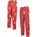  bh Vg Ls^Y jbg Lbv Lbv Xq y UNBRANDED CONCEPTS SPORT RED WASHINGTON CAPITALS GAUGE ALLOVER PRINT KNIT SLEEP PANTS / CAP RED z Ci[  iCgEGA Y iCg